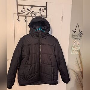 Perry Ellis Portfolio Puffer Jacket XL Black
